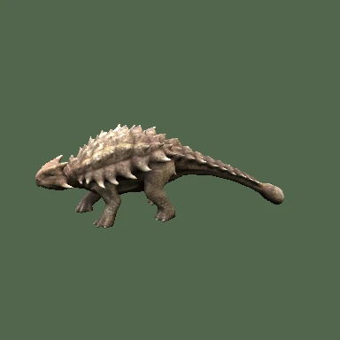 안킬로사우루스 3D 모델