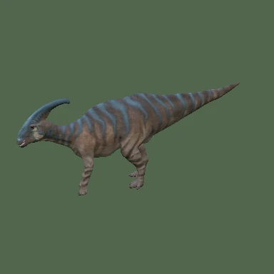 파라사우롤로푸스 3D 모델