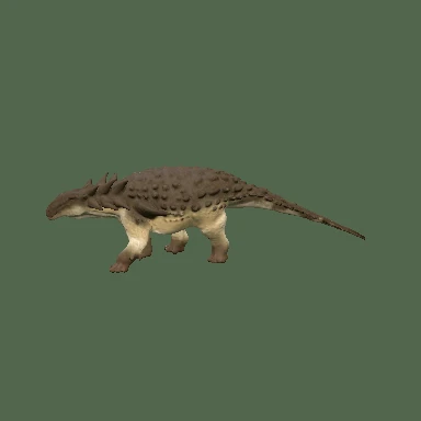 사우로펠타 3D 모델