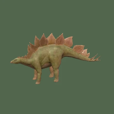 스테고사우루스 3D 모델